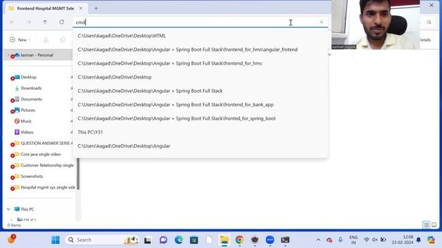 Hospital Management System " - Angular + Spring Boot + Hibernate | Creating Angular Project | #4 смотреть онлайн