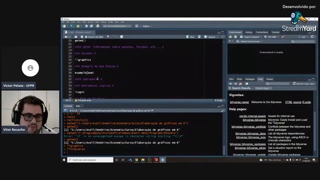 Introdução à linguagem R e procedimentos de instalação do R e R Studio смотреть онлайн