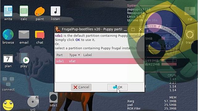 Fossapup64-9.0.2 BETA - puppy linux com pacotes ubuntu focal-fossa смотреть онлайн