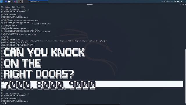 Bypass firewall rules : Port knocking - RCTS CERT 2021 CTF смотреть онлайн