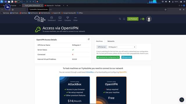 how to connect to a room and complete a task in tryhackme by malinda sir смотреть онлайн