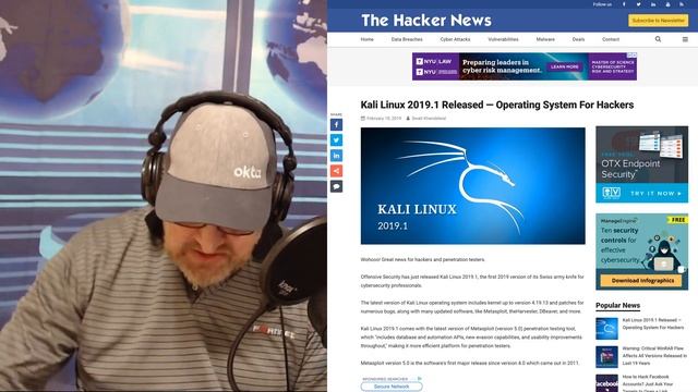 Hacking Cyber Security News most popular news shared on cyber security смотреть онлайн