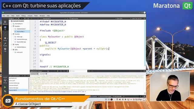 Maratona Qt - Dia 2 - C++ com Qt: turbine suas aplicações смотреть онлайн
