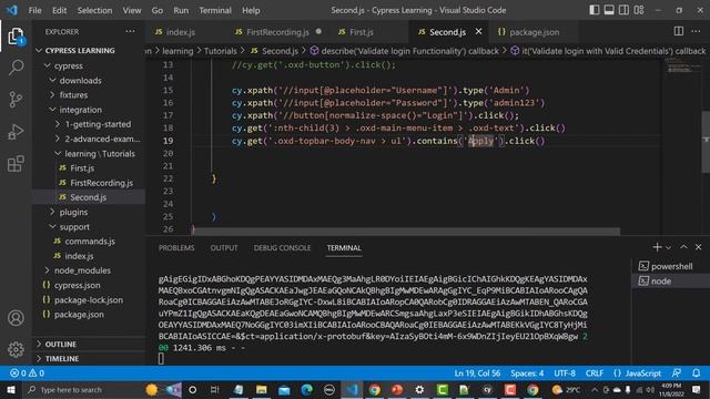 Cypress tutorial 8 - How to locate element using contains command смотреть онлайн