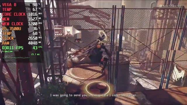 NieR: Automata™ - Ryzen 5 3500U + VEGA 8 - 720p, Low Settings, 35W TDP смотреть онлайн