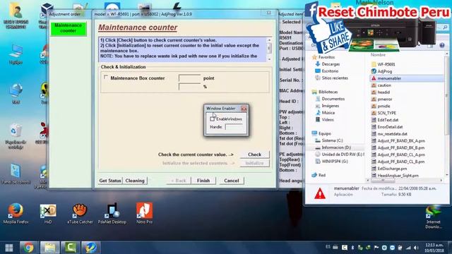 Adjustment Program R5691 A Tutorial COMO USAR !!! смотреть онлайн