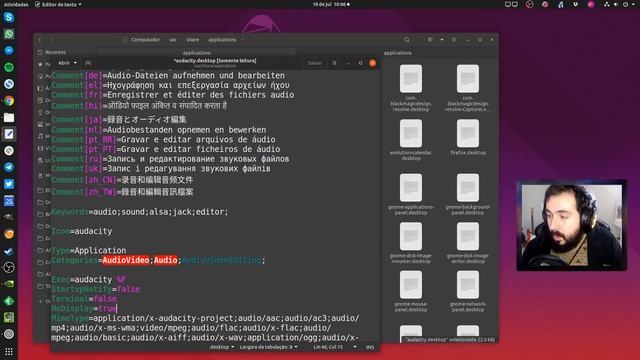 Como editar os Apps do Menu no Linux (arquivos .desktop) смотреть онлайн