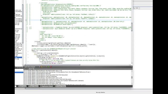 Unstyled vs. Styled Hybrid Qt WebKit App смотреть онлайн