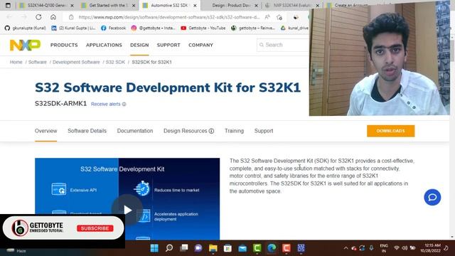 Getting started with NXP S32 Automotive Platform S32K144 MCU || Blink LED || S32K1 || S32K3 || S32G смотреть онлайн