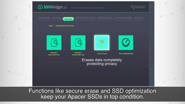 Apacer SSDWidget 2.0: Intelligent monitoring and maintaining software 智慧儲存解決方案 смотреть онлайн