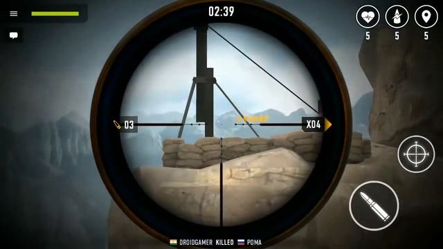 Top 10 Best Sniper Games For Android 2017 HD смотреть онлайн