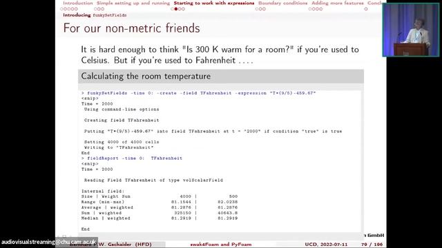 [17th OpenFOAM Workshop] A tour of swak4Foam and PyFoam смотреть онлайн