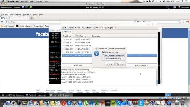 Phishing & DNS Spoffing Kali Linux смотреть онлайн