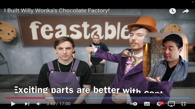 How MrBeast Got 23,000,000 Views In ONE DAY: Willy Wonka's Chocolate Factory Case Study смотреть онлайн