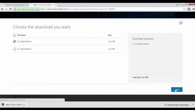 Descarga e instalación de Apache 2 4 18 win64 Paso a Paso. смотреть онлайн