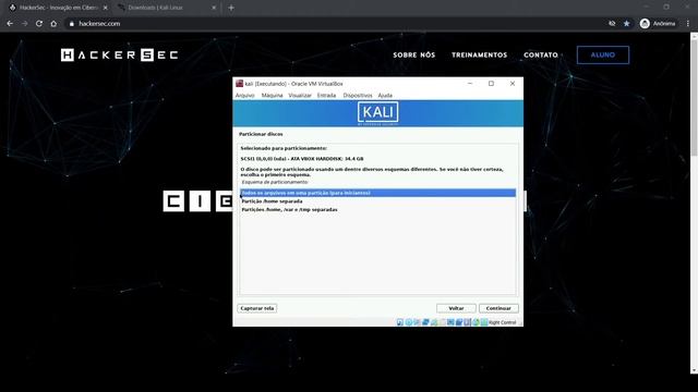 Instalando Kali Linux 2021 no Virtualbox - HackerSec смотреть онлайн