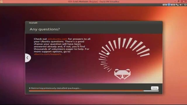 Install SO Ubuntu dan Aplikasi (.deb & .tar.gz) melalui VirtualBox смотреть онлайн