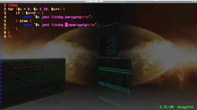 [Linux] Vim raz jeszcze, wykonywanie PHP смотреть онлайн