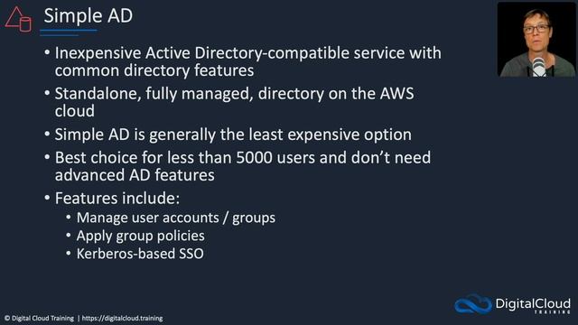 AWS Directory Service, Identity Federation & AWS SSO смотреть онлайн