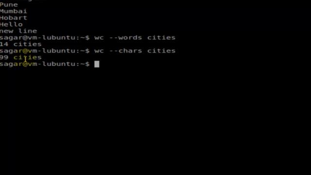 How to find total number of characters in a file in Linux смотреть онлайн