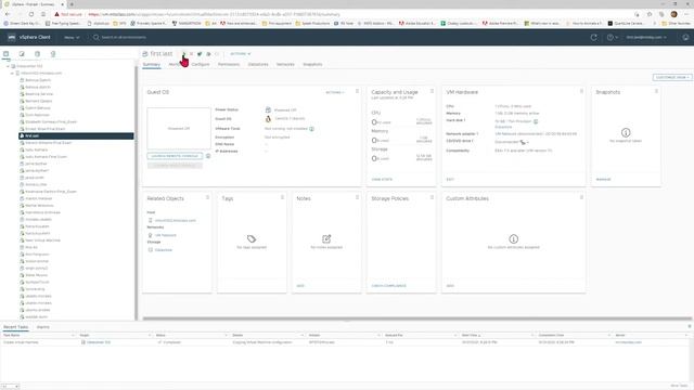 Build a Virtual Machine in vCenter смотреть онлайн