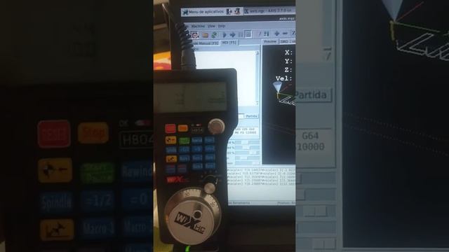 Manivela eletrônica Linux CNC XHC-HB-04 смотреть онлайн