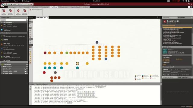 How to Gather Information in Kali Linux using MalteGo смотреть онлайн