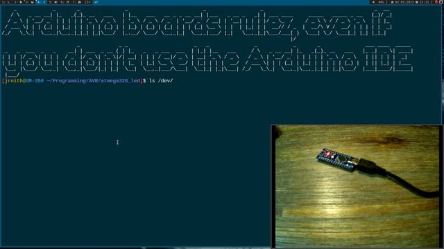 Arduino Boards rulez! Using avrdude with the Arduino Bootlader смотреть онлайн