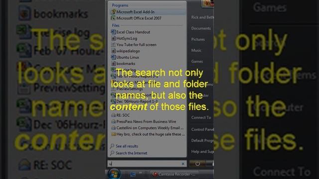 Windows Vista Search смотреть онлайн