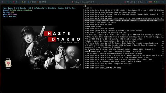 Watching Youtube from my Terminal смотреть онлайн