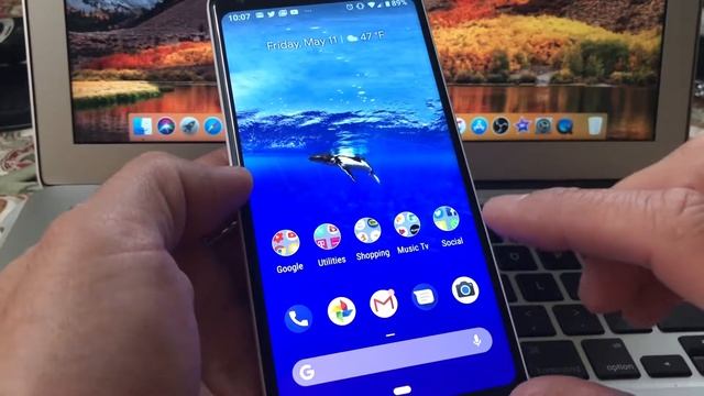 PIXEL SWIPE GESTURES ON ANDROID P VS APPLE iOS IPHONE X смотреть онлайн