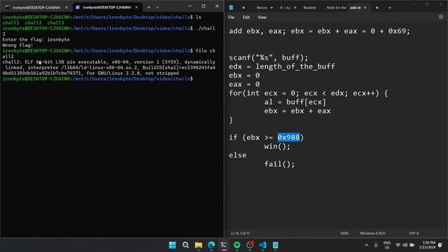 Reverse Engineering - GDB (GNU Debugger) смотреть онлайн