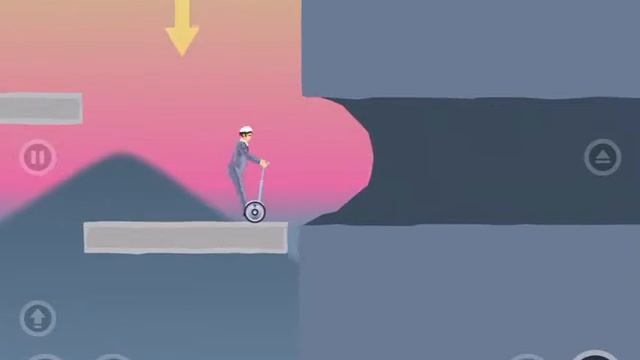 Happy Wheels lvl 15 Segway Steve - iOS WALKTHROUGH FAST смотреть онлайн