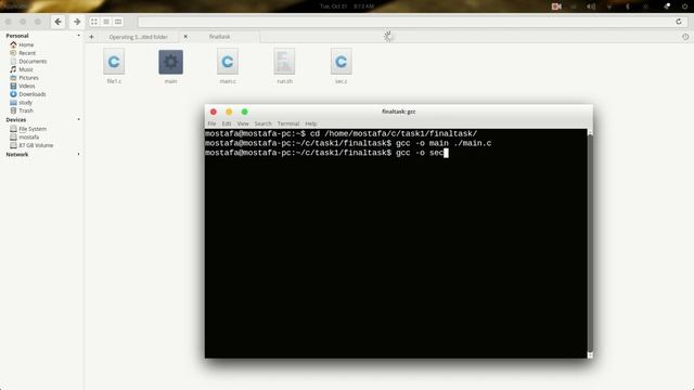 linux shell by c language смотреть онлайн