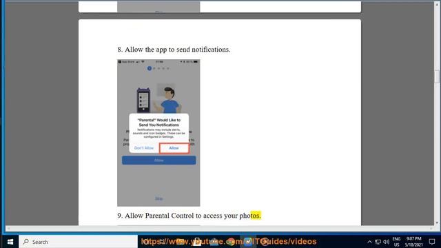 Install Bitdefender Parental Control on iPhone/iPad смотреть онлайн