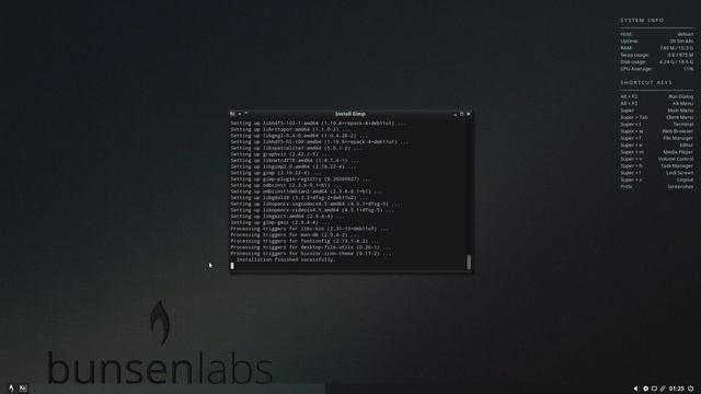 BunsenLabs Beryllium 22.19 (Install and Quick Overview) смотреть онлайн