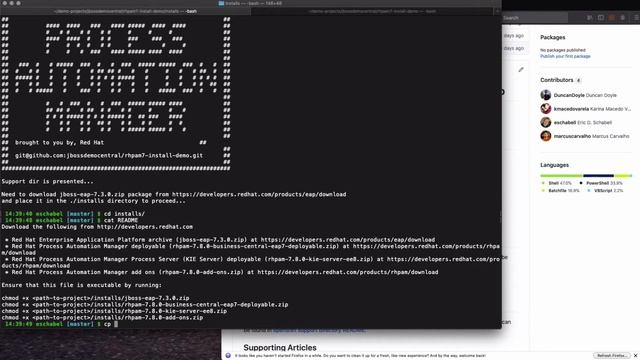 Video - Red Hat Process Automation Manager Install Demo смотреть онлайн