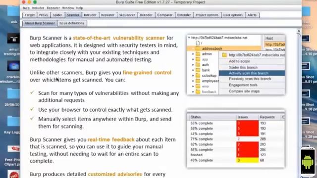 Burp Suite Installation - Android Hacking смотреть онлайн