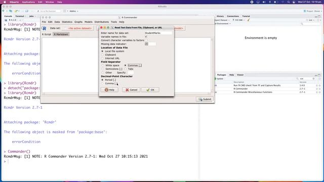 R commander an Introduction (In Sinhala) смотреть онлайн