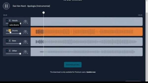 Separate Audio Tracks Using Moises