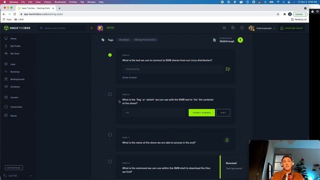 Hack The Box Walkthrough - Dancing смотреть онлайн