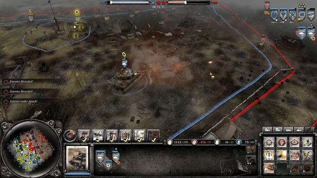 Company Of Heroes 2 - Oberkommando West 4v4 Extreme смотреть онлайн