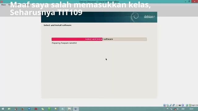 Tutorial Install Debian 8.2 [Tugas Prakrikum SO] Semester 1 смотреть онлайн