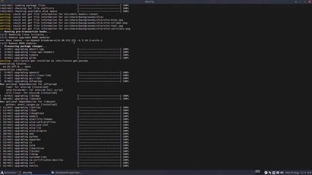 ArcoLinux : 2984 Updating ArcoLinux 22.07 to 22.09 - keep rolling video смотреть онлайн