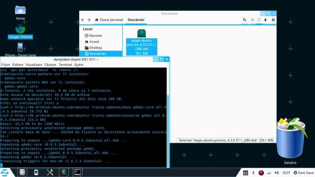Instalare skype pe linux, Zorin OS 9 смотреть онлайн