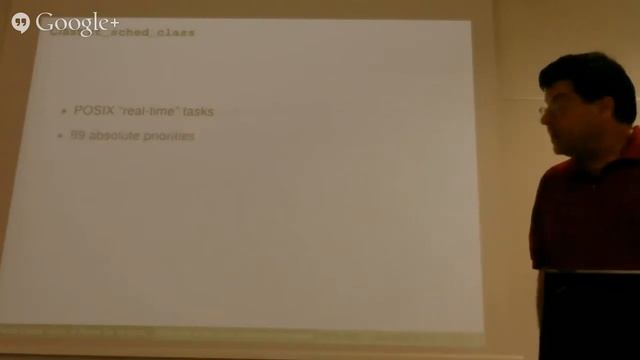 Overview of the Linux scheduler framework (Marco Cesati) смотреть онлайн