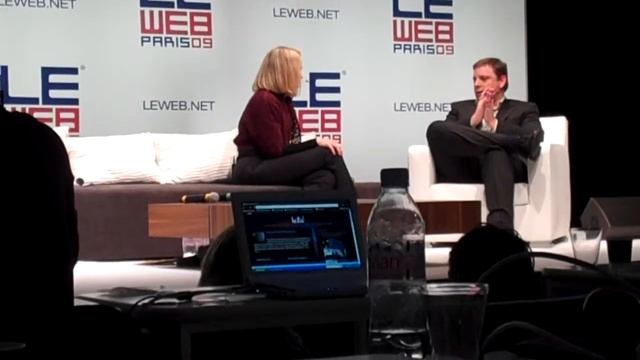 Mike Arrington interviews Marissa Mayer on LeWeb stage #leweb смотреть онлайн