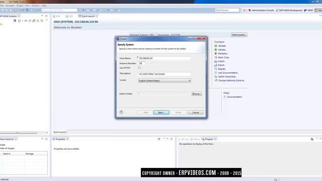 Adding a New Host in SAP HANA Studio new смотреть онлайн