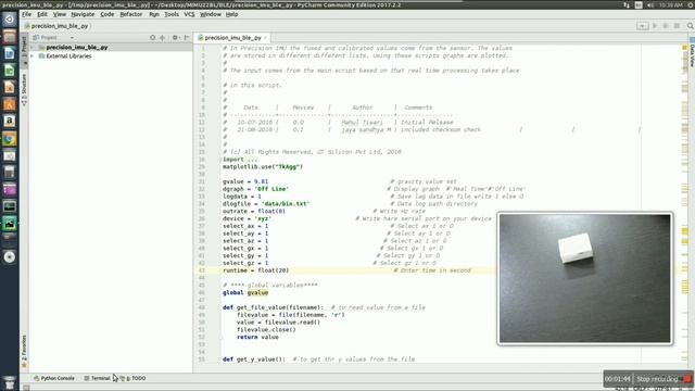 How to plot Precision IMU data for "MIMU22BL" using BLE in Linux смотреть онлайн