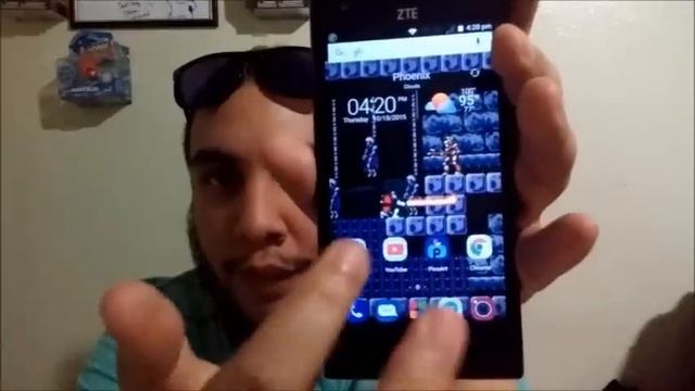 ZTE Warp Elite Stock launcher Customization Demo смотреть онлайн